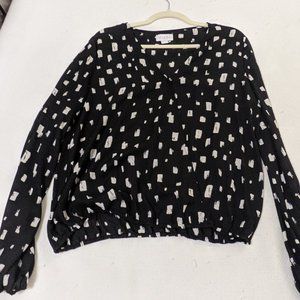 Stitchfix Vixbe Tanila Surplice Blouse, XL